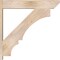 Ekena Millwork Balboa Slat Smooth Outlooker, Douglas Fir, 7 1/2"W x 40"D x 40"H OUT08X40X40BOA06SDF - alternate 4